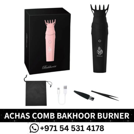 Best ACHAS Arabic Comb USB Bakhoor Burner In Dubai, UAE Near Me