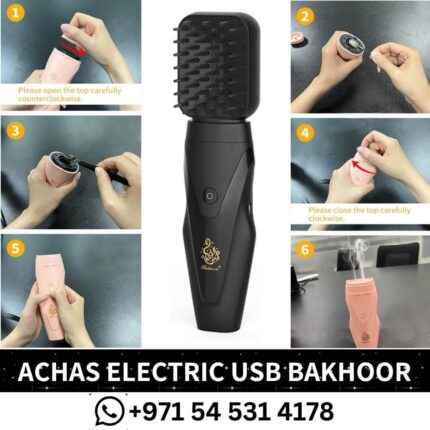 Best ACHAS Electric Bakhoor Burner Dubai For Hair, UAE