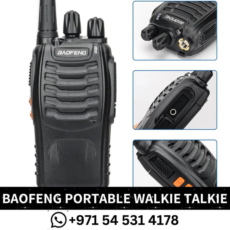 BEST Buy BAOFENG Portable Handheld Two Way Radio - VCF_UCF FM Transceiver - BF-888S in Dubai - BAOFENG Walkie Talkie shop dubai near me