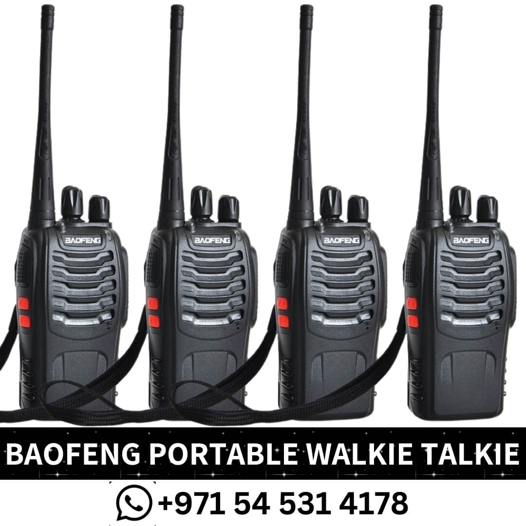 Buy BAOFENG Portable Handheld Two Way Radio - VCF_UCF FM Transceiver - BF-888S in Dubai - BAOFENG Walkie Talkie shop dubai near me