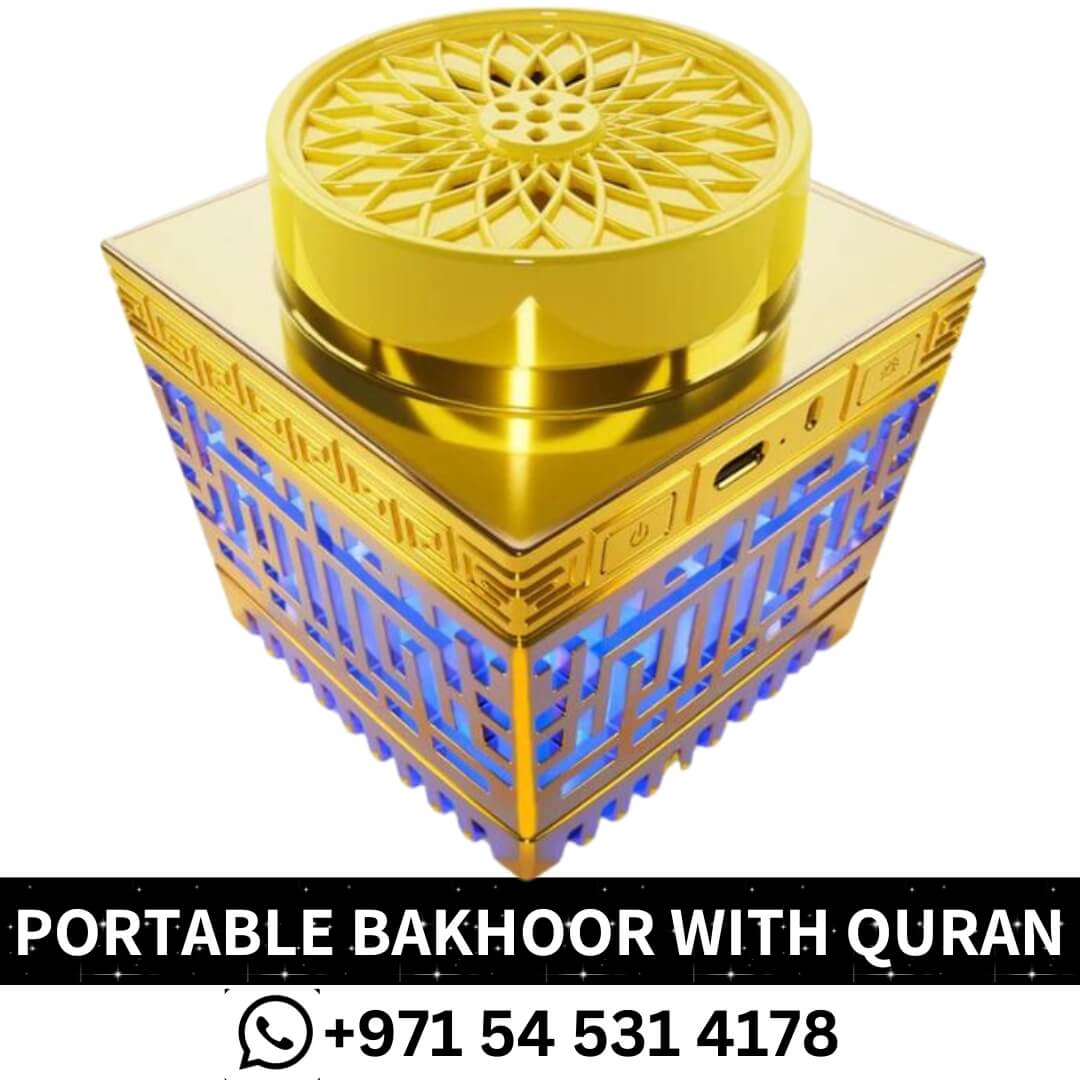 Portable Electric Bakhoor Burner With Complete The Holy Quran - Bluetooth - Remote Control Remote Control Bakhoor Portable Bakhoor Burner Bakhoor With Quran
